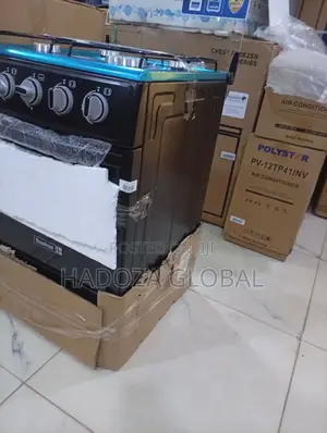 Heavy Duty Scanfrost 4 Burner Gas Cooker