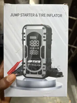 Portable Car Jump Starter Tire Inflator