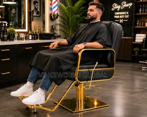 Classic Elegant Barber Salon Chair