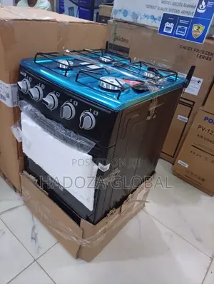 Powerful Scanfrost Gas Cooker With Four Cooking Zones
