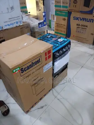 Scanfrost Compact Gas Cooker for Small and Large Families