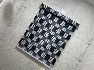 Black Draft Day and Night Window Blinds