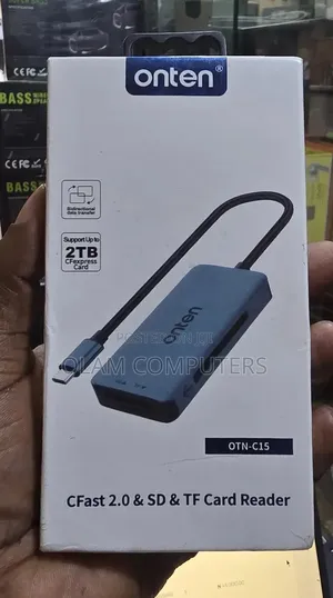 Onten Cfast 2.0 Sd Tf Card Reader