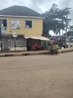 Commercial Land Along the Major Rd, With Shops at Akesan