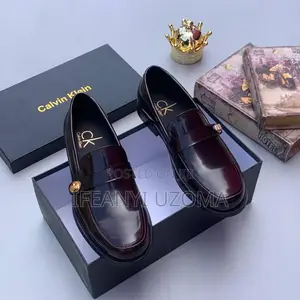 Calvin Klein Classic Wine and Black Shoe