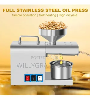 820w Automatic Oil Press Machine, Commercial Nuts Seeds Oil Grinder,