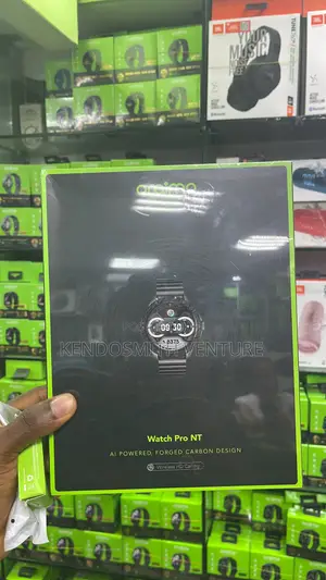 Oraimo Watch Pro Nt Smart Watch – Ai Powered Forged Carbon Design