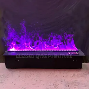 Electric Fire Place, Water Vapor 3d Flame Decor Light