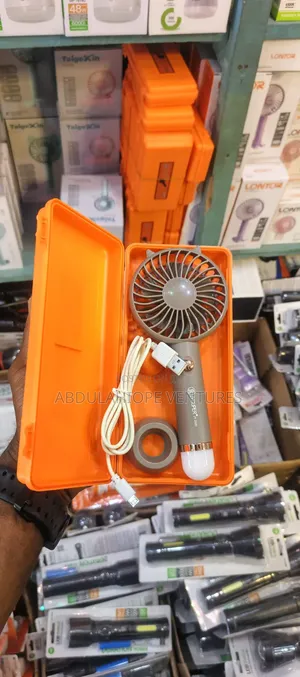 Recharge Hand Fan