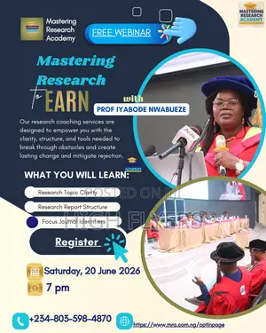 Mastering Research Free Webinar for the Focused Researcher