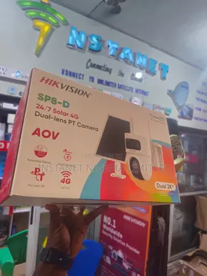 Hikvision Sp8-D Dual-Lens Aov 4g Solar Powered Camera
