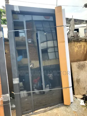 4ft Turkey Pure Black Plain Door