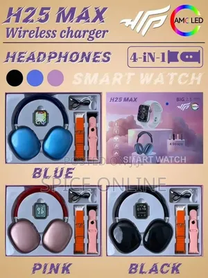 Xvip High Quality Smart Watch and Headphone