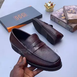High Quality Men Brown and Black Shoe