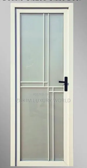 Aluminum Glass Toilet Door