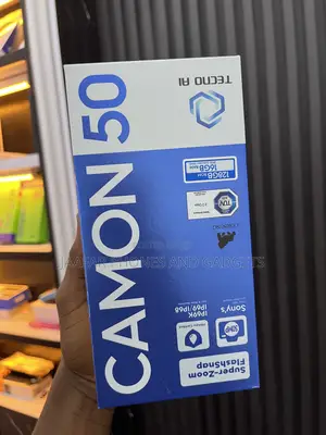 New Tecno Camon 50 256 GB Silver