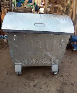 1100 Litres Galvanised Imported Waste Bin
