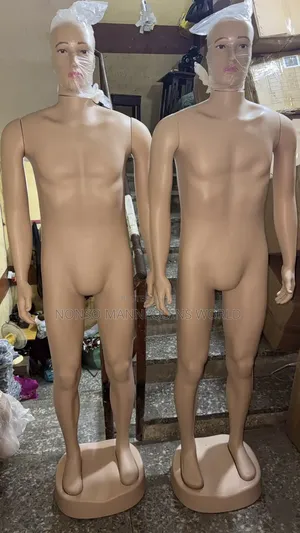 Bald Head Complete Male Plastic Mannequin