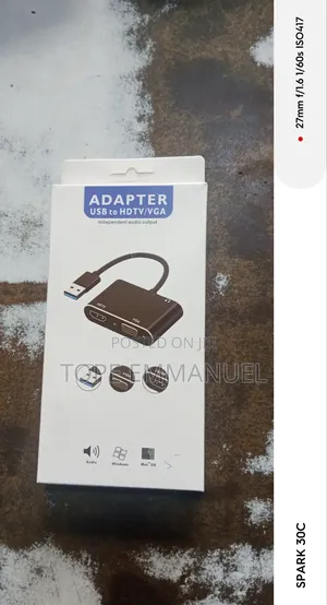Adapter Usb to HDTV Vga