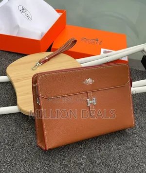 Luxury Stylish Leather Men's Wristlet Wallet