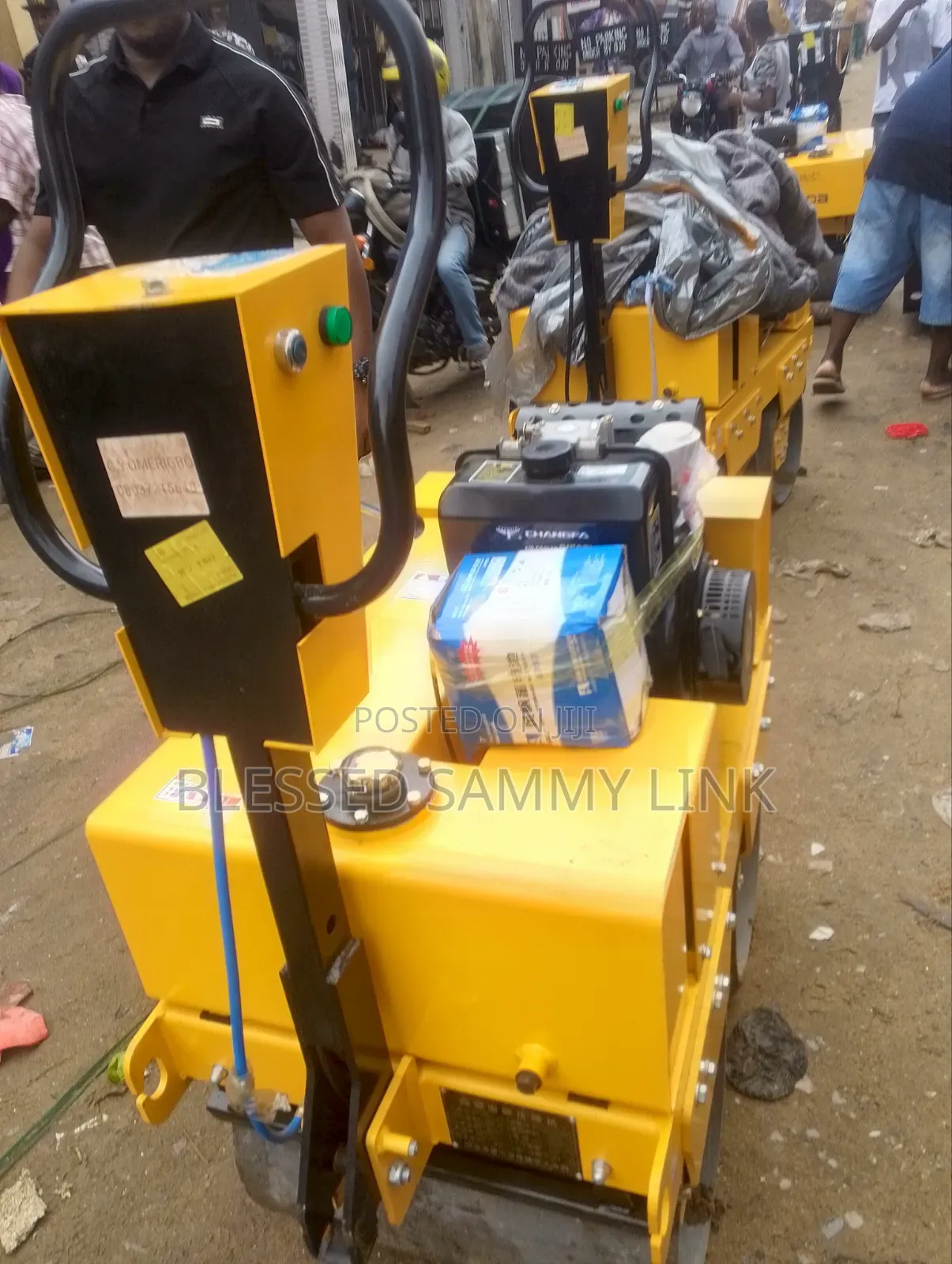 Double Drum Road Roller Compactor Machine