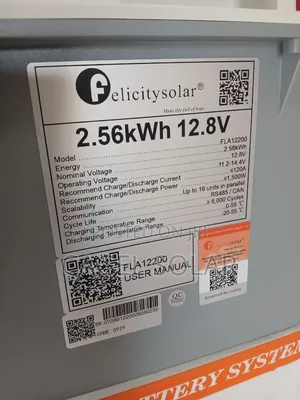 Felicity 2.56kwh 12v Lithium Battery - Kano
