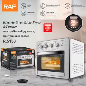 25l, 3 in 1 Electric Oven ,Air Fryer ,Toaster
