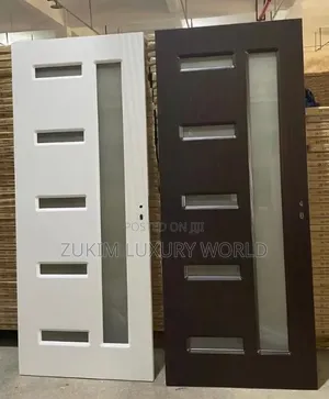 Wooden Glass Door