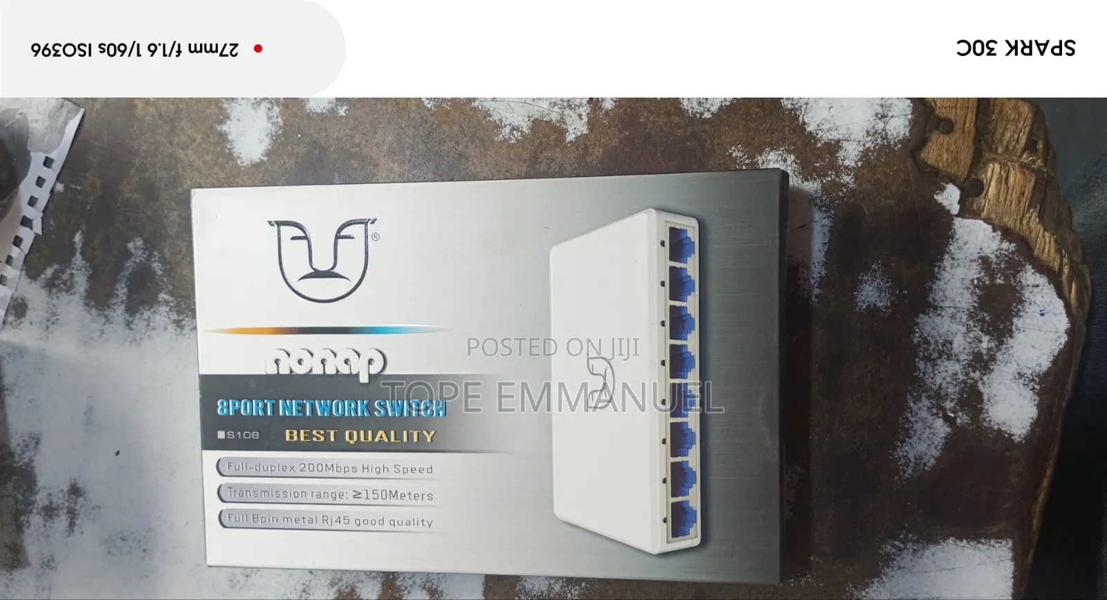 8-Port Rj45 Ethernet Switch