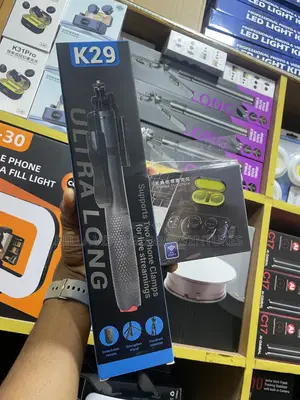 Professional Dual-Phone Recording Setup Long Tripod + Wireless Mic