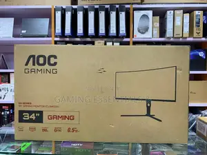 Aoc 34" 190hz Curved Gaming Monitor