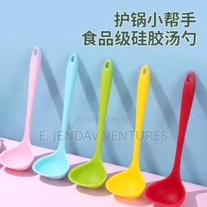 Silicon Soup Spoon