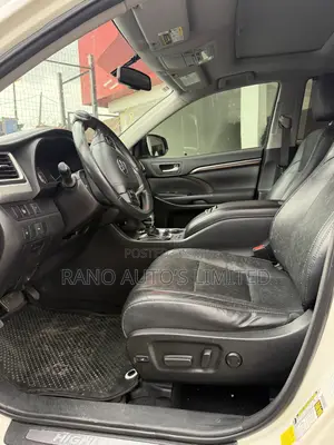 Toyota Highlander Limited V6 4x4 (3.5L 6cyl 6A) 2016 White