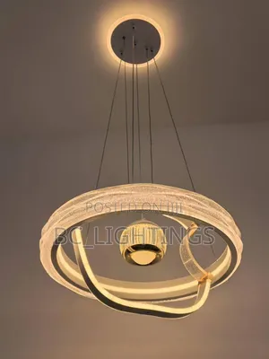 Chandelier Dining Table Dining Room Bar Lamp Circular Art Creative