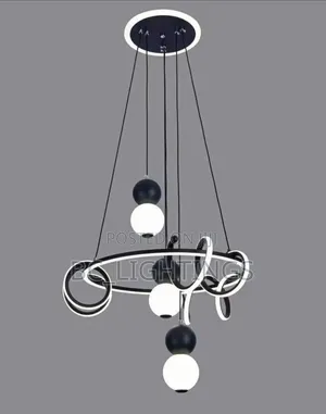 Chandelier Dining Table Dining Room Bar Lamp Circular Art Creative