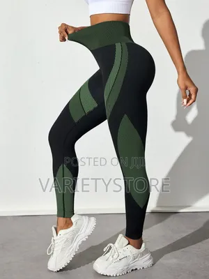 High Waisted Tummy Control Women's Seamless Yoga Leggings