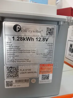 Felicity 1.3kwh 12v Lithium Battery - Kano