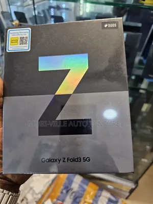 New Samsung Galaxy Z Fold 3 256 GB Black