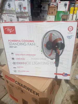 Itel Standing Fan Solar Type