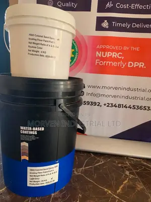 Premium Colored Sand Self-Leveling Epoxy Floor Coating