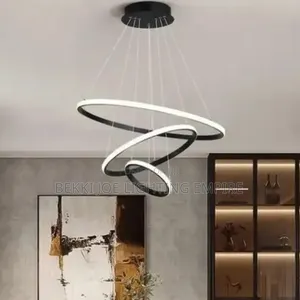 Black Body 3 Ring Chandelier