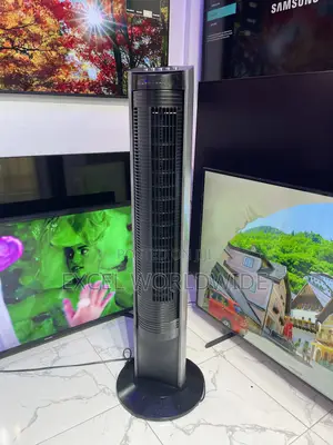 Honeywell Comfort Control Oscillating Tower Fan With 3 Speed Settings
