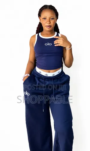 Ladies Armless Up and Cropped Joggers