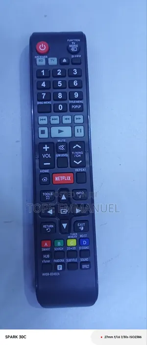 Samsung DVD Home Theater Remote Control