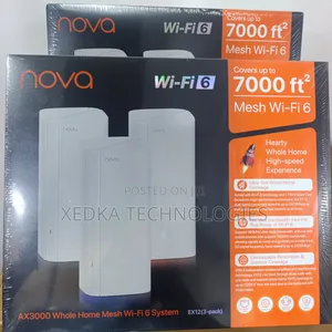 Tenda Nova Ax3000 Whole Home Mesh Wifi 6 System 7000ft2