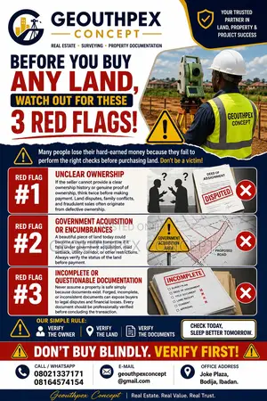 Before You Buy Any Land, Watch Out for These 3 Red Flags