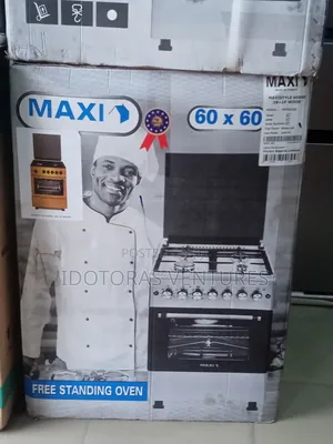Maxi Style 60×60 3in1 Wooden Standing Gas Cooker