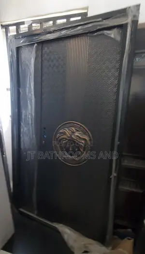 7ft by 4ft German Copper Security Door, Versace- Medusa Head Design