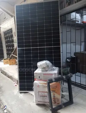 Complete Setup With Sako Hybrid Inverter and 550w Panel With Battery