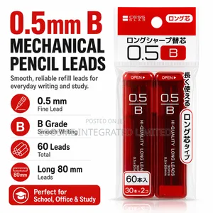 0.5mm B Mechanical Pencil Leads